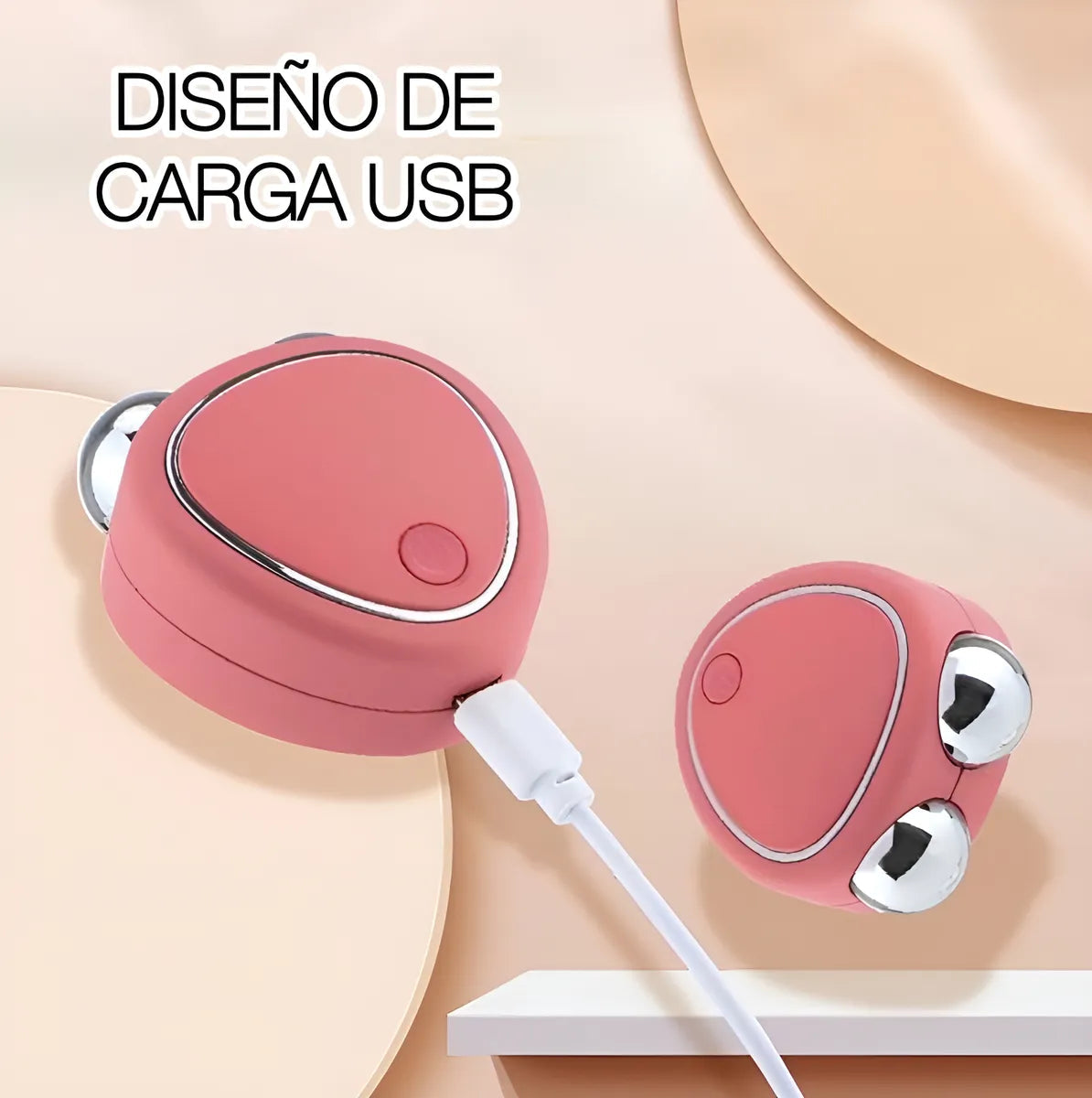 Masajeador Facial Dispositivo Carga USB