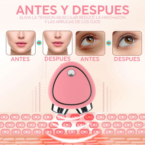 Masajeador Facial Dispositivo Carga USB