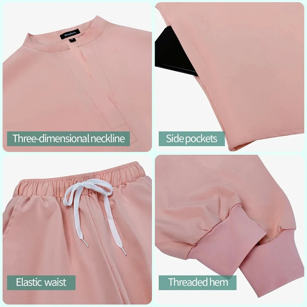 Uniforme Médico Quirúrgico para Mujer (Set Completo)