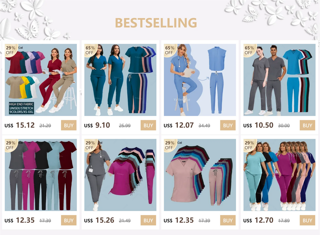 Uniforme de Estética y Spa para Mujer