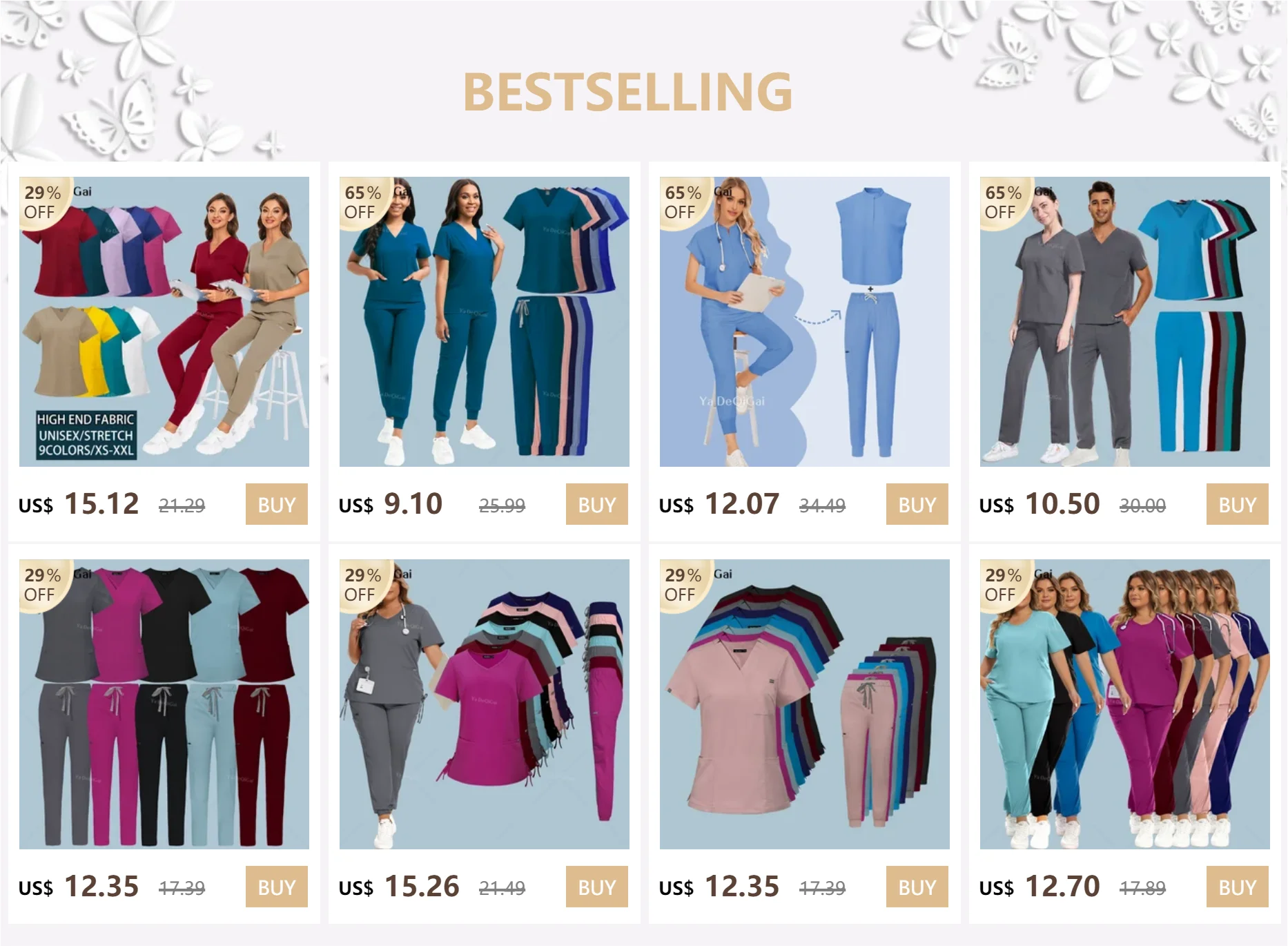 Uniforme de Estética y Spa para Mujer
